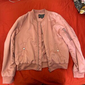 Ambiance Pink Bomber Jacket